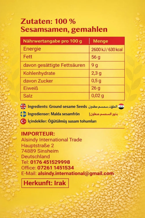 Tahini – Case 6 × 700 g